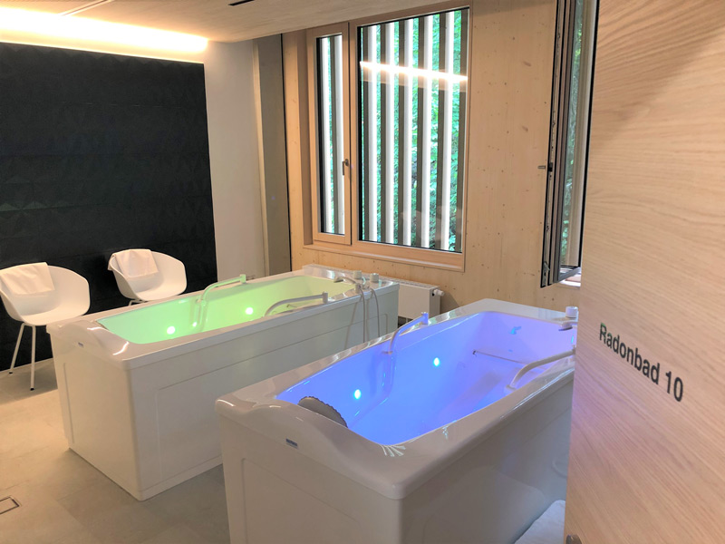 Radontherapie im neuen Wettinhaus Bad Brambach