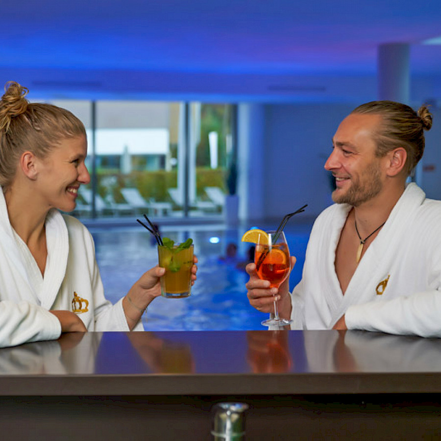 Cocktails in der Soletherme Bad Elster