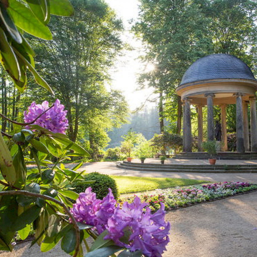 Floratempel im Kurpark Bad Elster