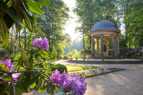 Floratempel im Kurpark Bad Elster