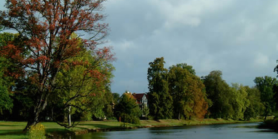 Bad Muskau, Neiße-Ufer