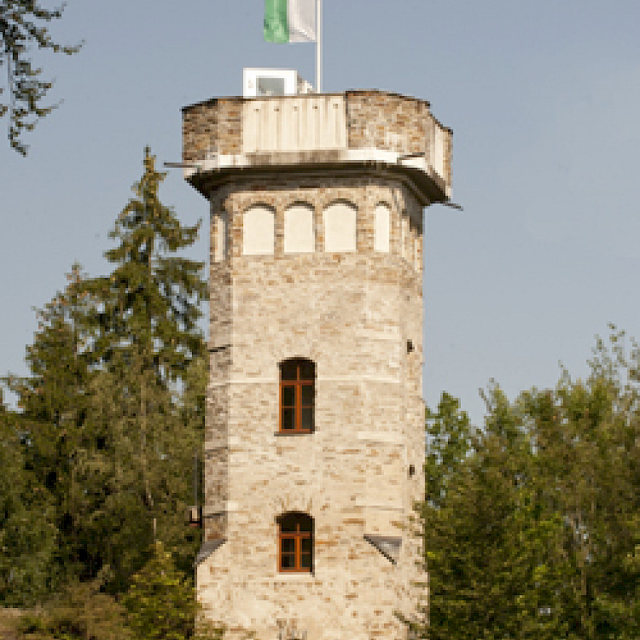 Thermalbad Wiesenbad Bismarckturm