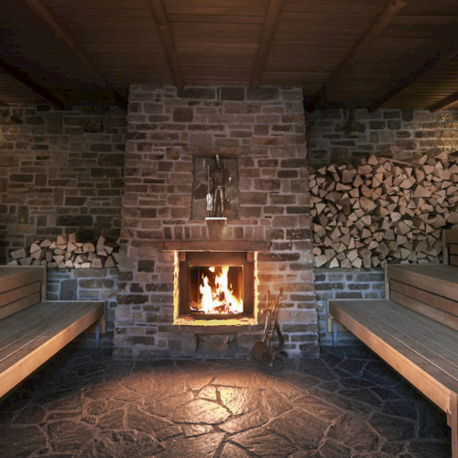 Sauna in der Silber-Therme in Heilbad Warmbad