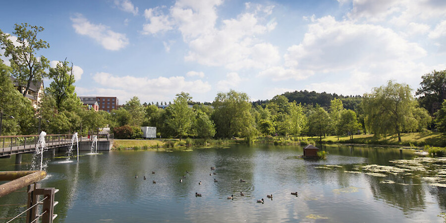 Heilbad Warmbad Kurpark