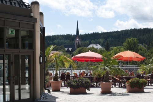 Vogtland-Klinik Bad Elster Dachterrasse