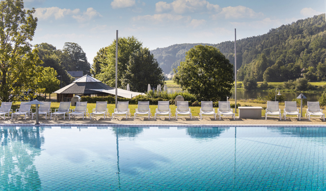Toskana Therme Bad Schandau, Außenbecken
