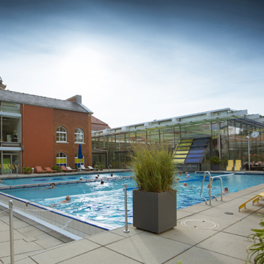 Badelandschaft und Sauna Albert Bad Bad Elster