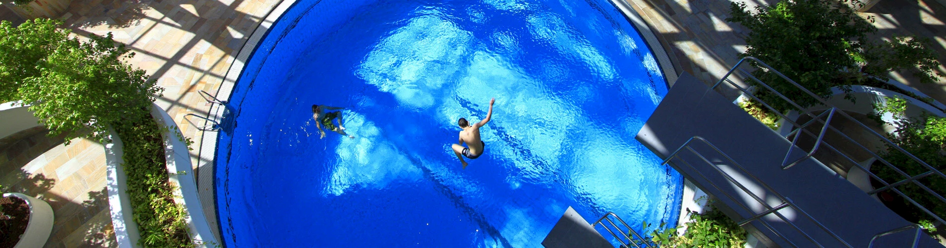 Bad Lausick Riff, Sprungbecken, Foto F. Höhler