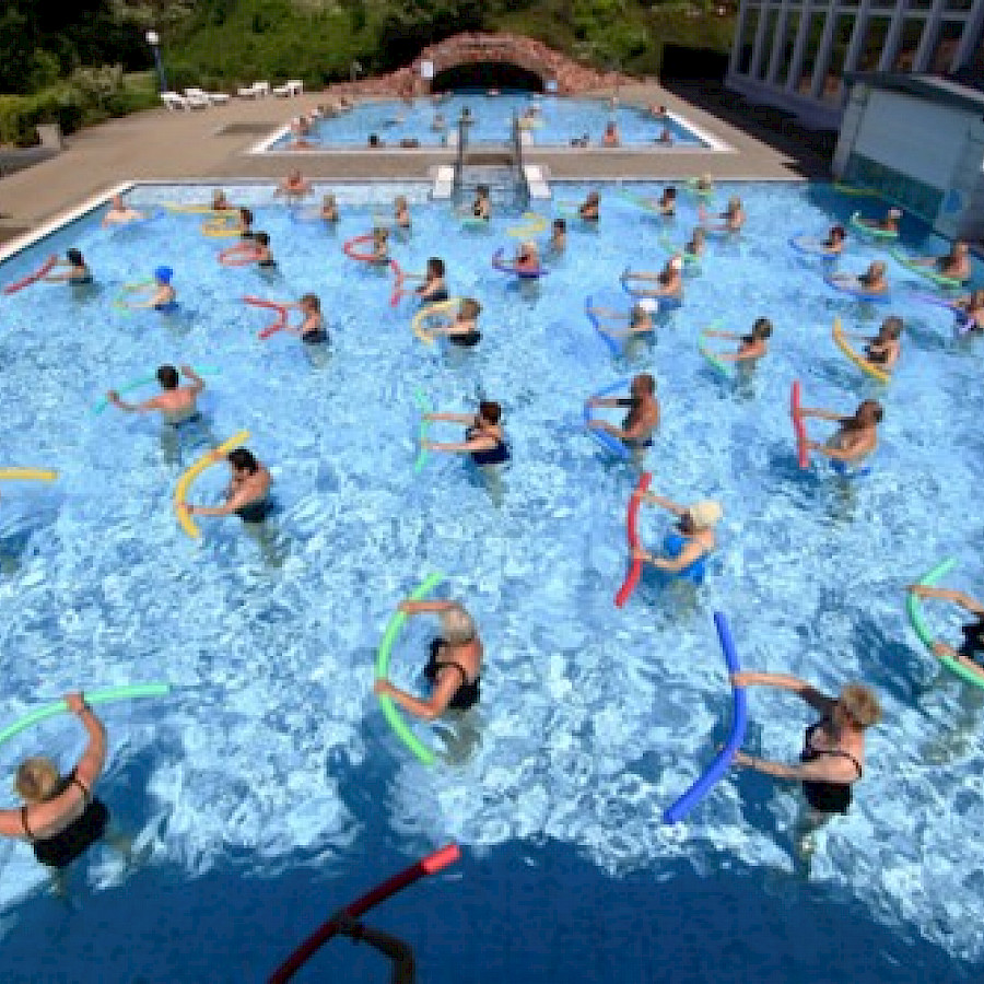 Bad Lausick, Außenbecken des Freizeitbad Riff