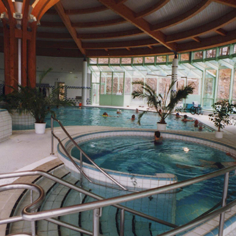 Thermalbad Wiesenbad, Therme Miriquidi, Strömungsbecken