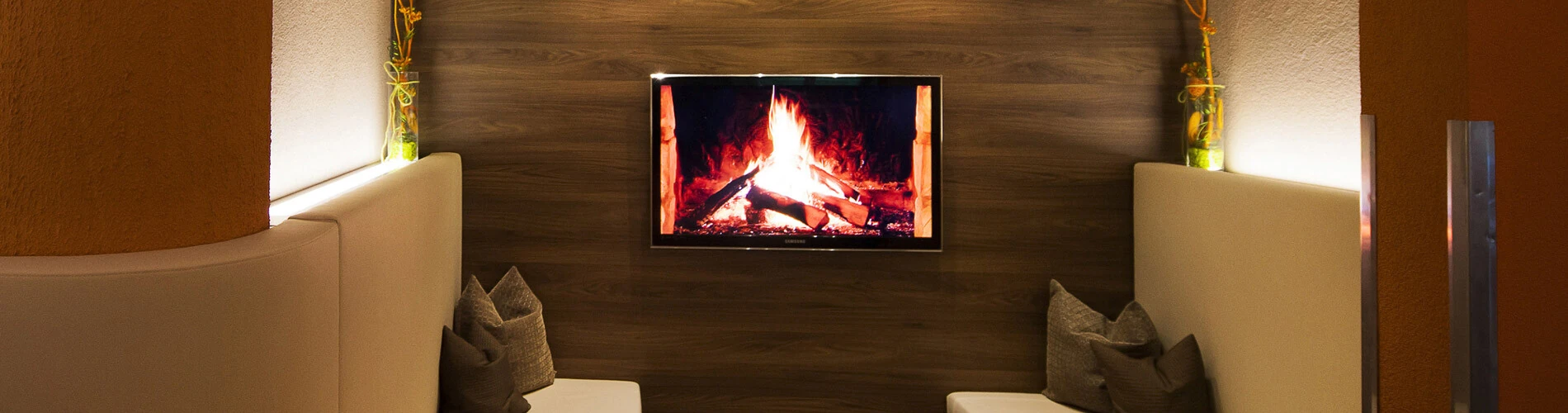 Bad Düben Heide Spa, Kaminzimmer, ®Fouad Vollmer Werbeagentur