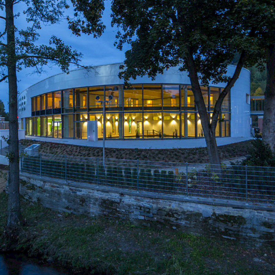 Bad Elster, Außenansicht der Soletherme