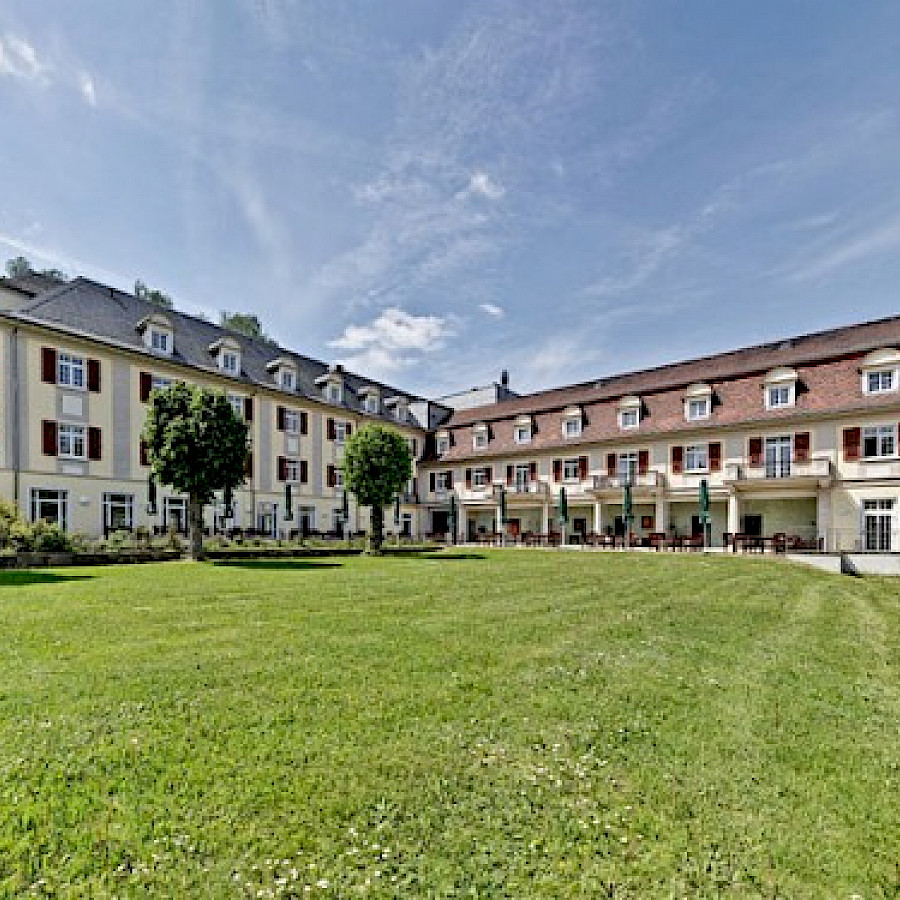 Bad Brambach Hotel Santé Royale, Gartenansicht